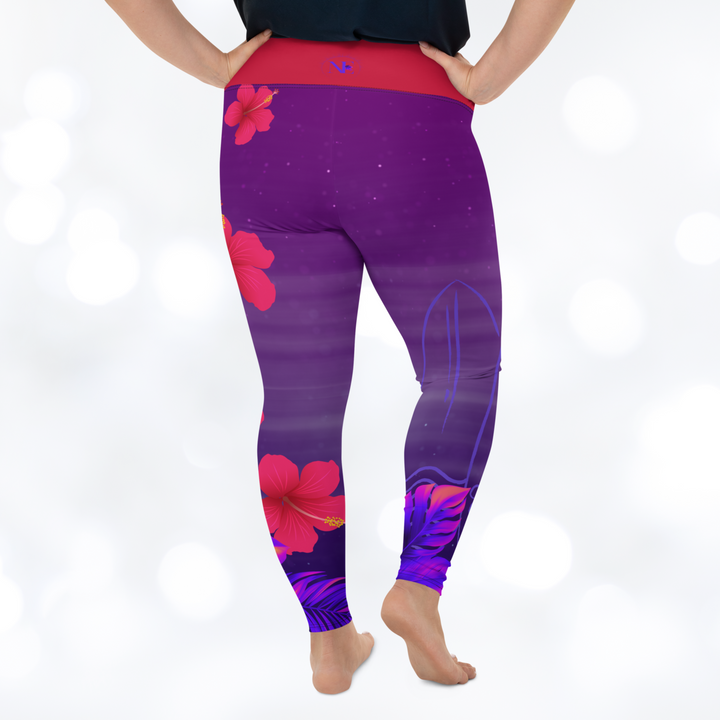 ALOHA Plus Size Leggings