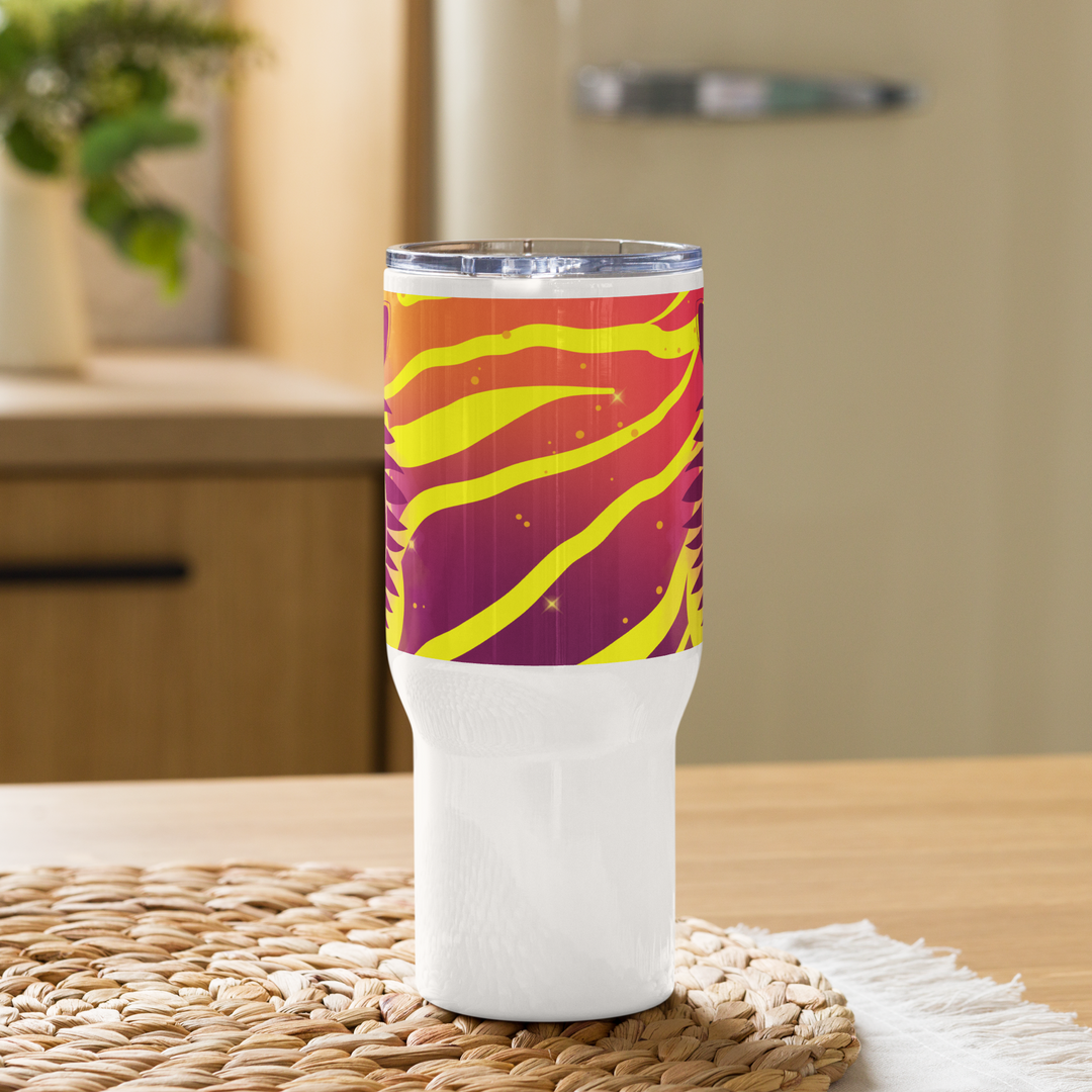 ZEBRA SUMMER Tumbler with handle