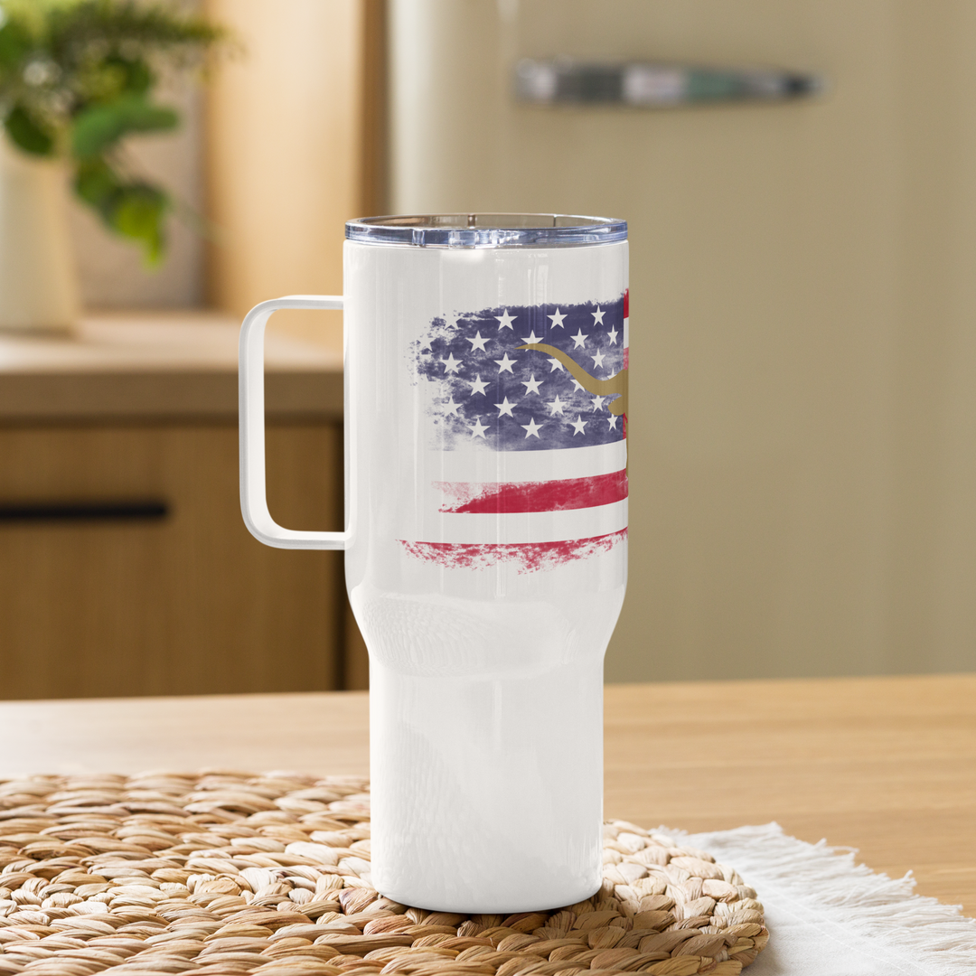 LONGHORN USA Tumbler with Handle