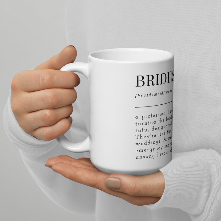 BRIDESMAID Definition Mug