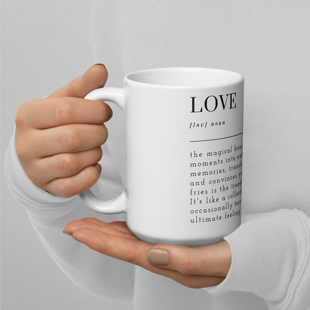 LOVE 2 Definition Mug