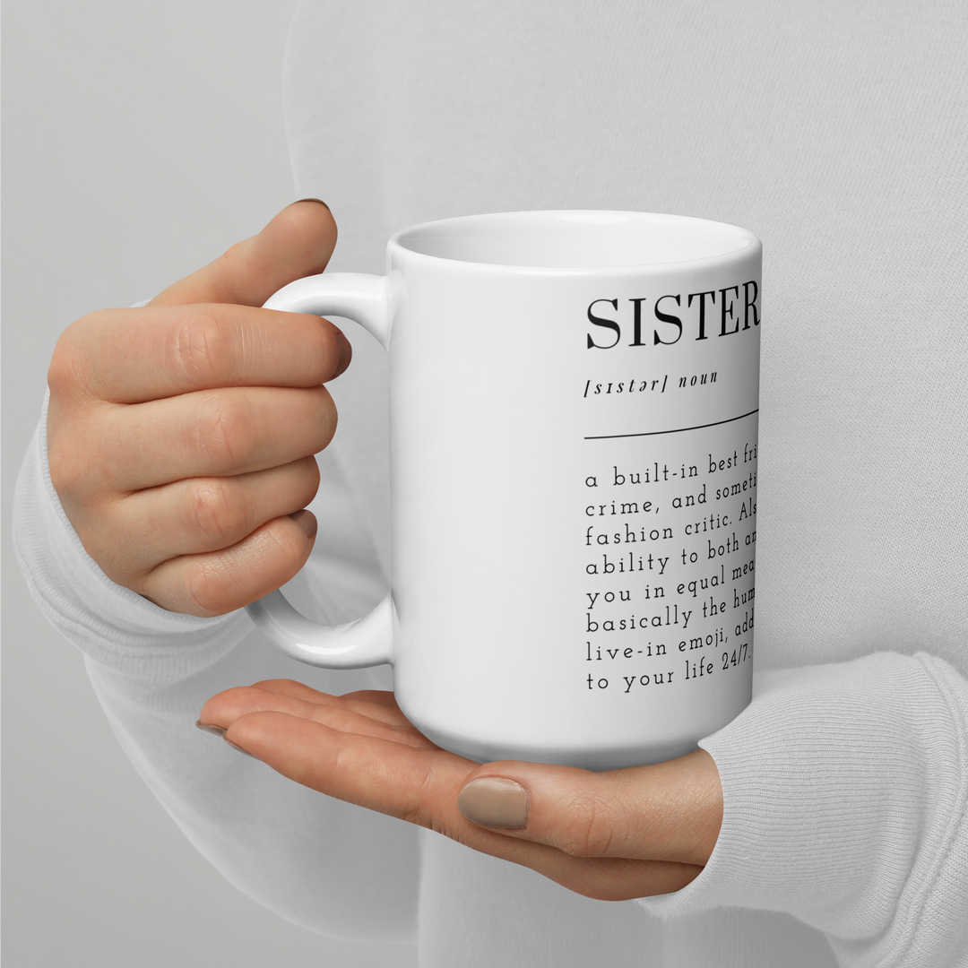 SISTER Definition Mug